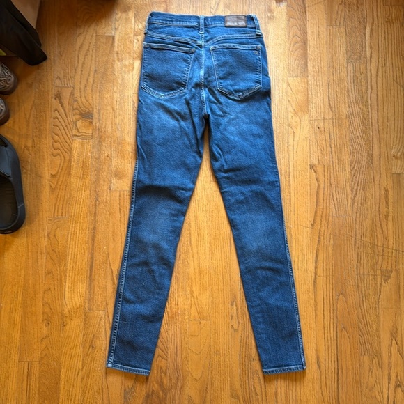 Madewell women’s 10” high-rise skinny jeans a size 27T - Picture 2 of 7